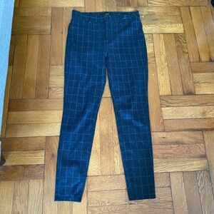 LOFT Charcoal and Navy ankle dress pants size 2